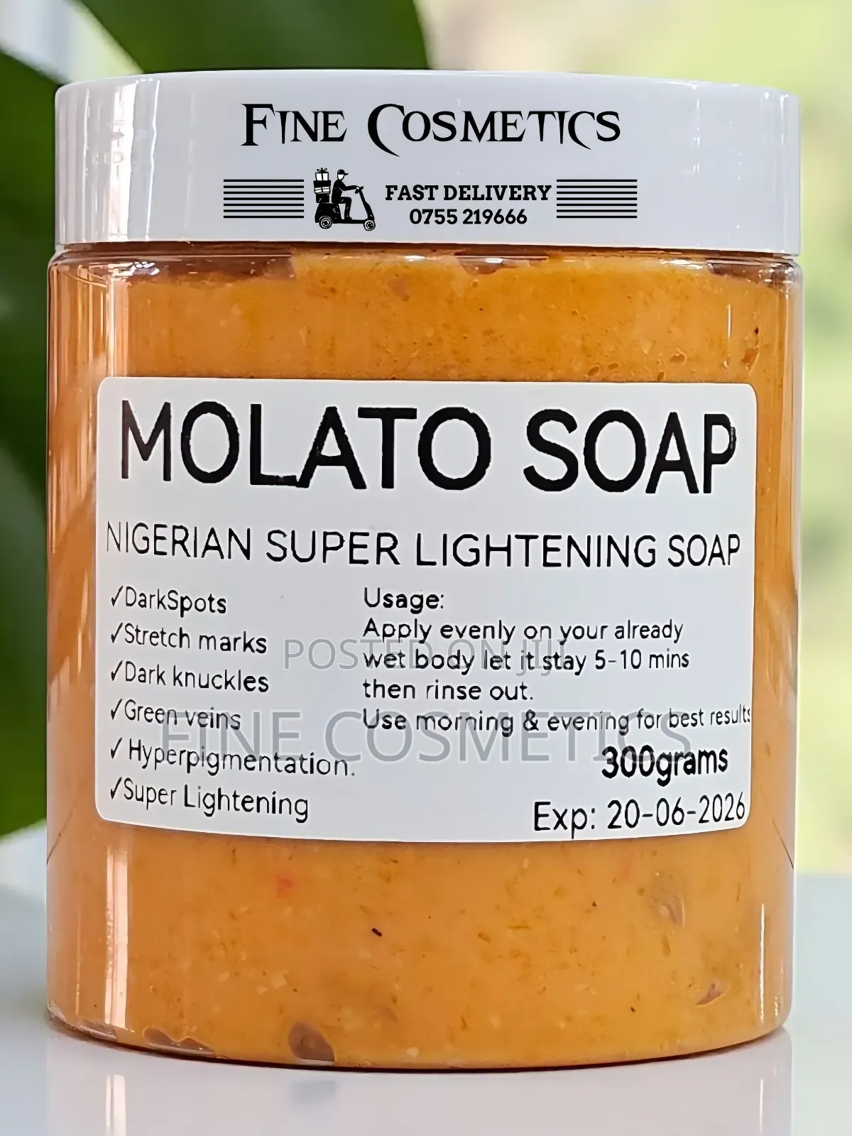 Vip Molato Soap | Nigerian Executive Lightening Shower Cream Body Wash