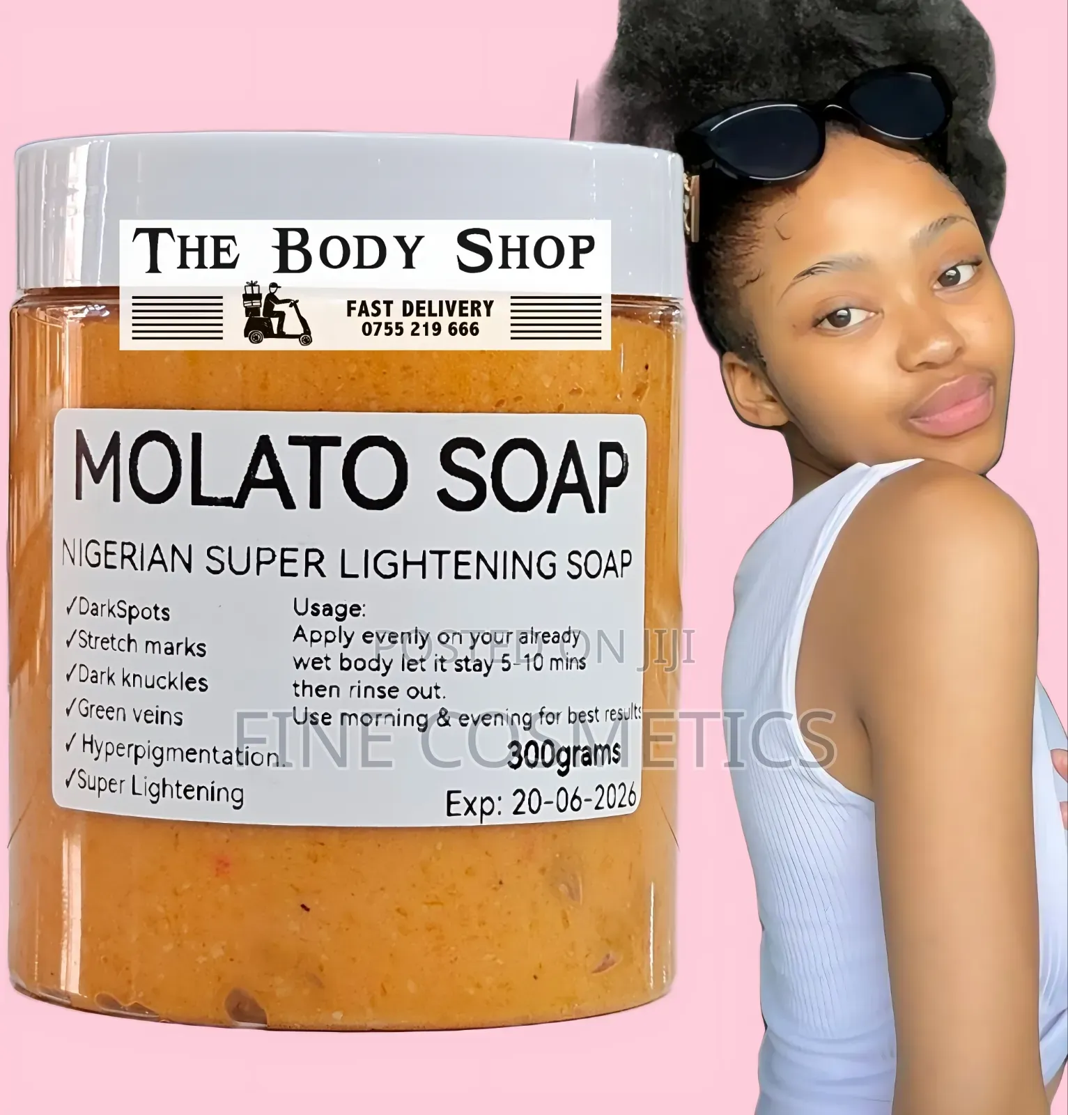 Vip Molato Soap | Nigerian Executive Lightening Shower Cream Body Wash