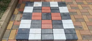 Rectangular Pavers With Color