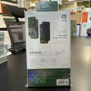 Green Lion 9h Steve Glass Screen Protector Privacy for iPhone 15