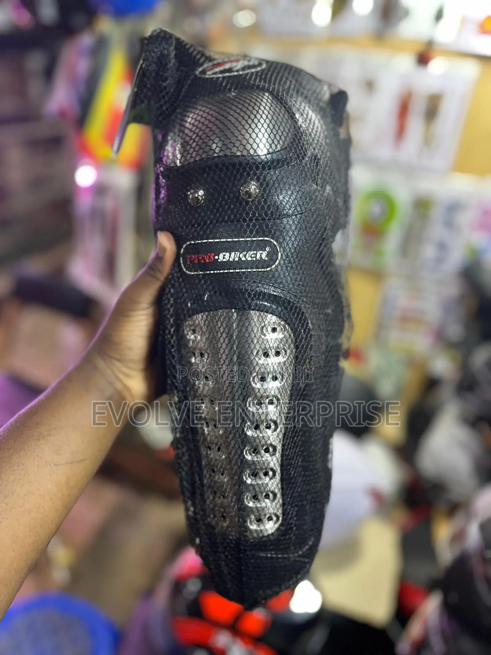 Stainless Steel Motorcycle Knee Pad Moto Elbow Knee Pads