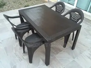 Table and 6 Chairs (Quality Plastic)