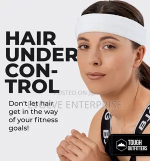 Headband for Men Women - Moisture Wicking Athletic Cotton