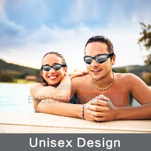 Swimming Goggles Set With Nose Clip, Earplugs, Swim Cap and Case