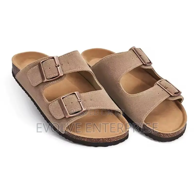 Birkenstock Leather Mens Sandals With Memory Foam