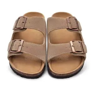 Birkenstock Leather Mens Sandals With Memory Foam