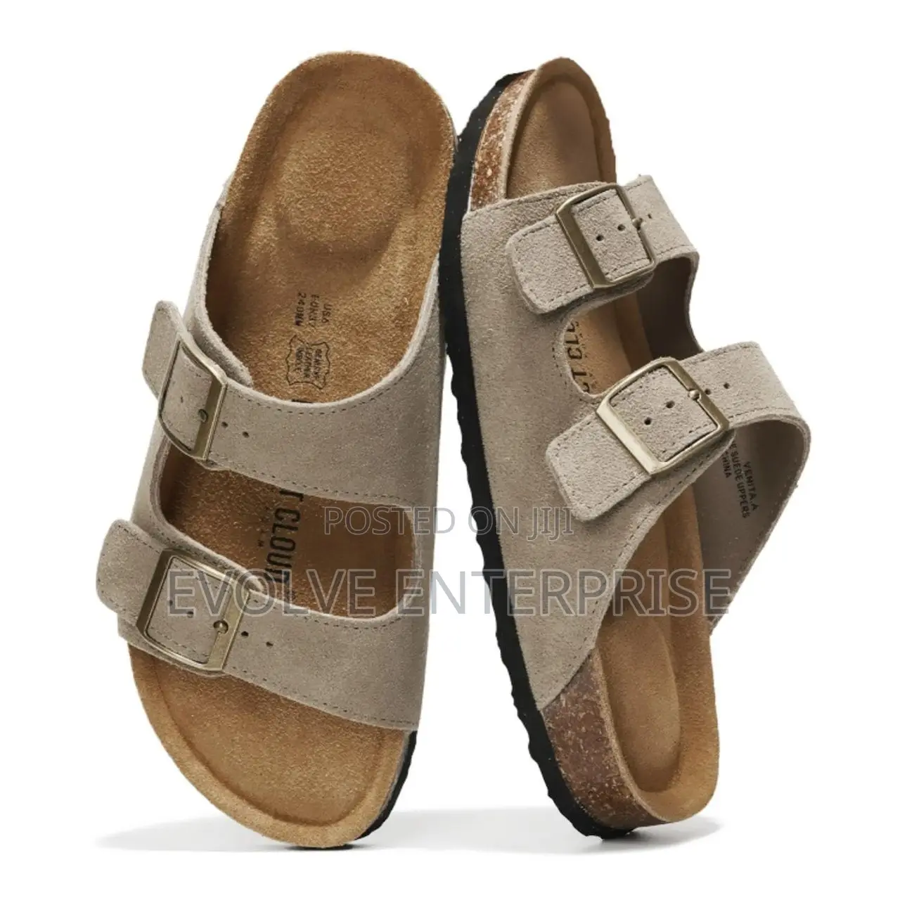 Birkenstock Leather Mens Sandals With Memory Foam