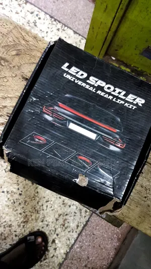 Rear Carbon Fiber Led Spoiler Light for All Cars