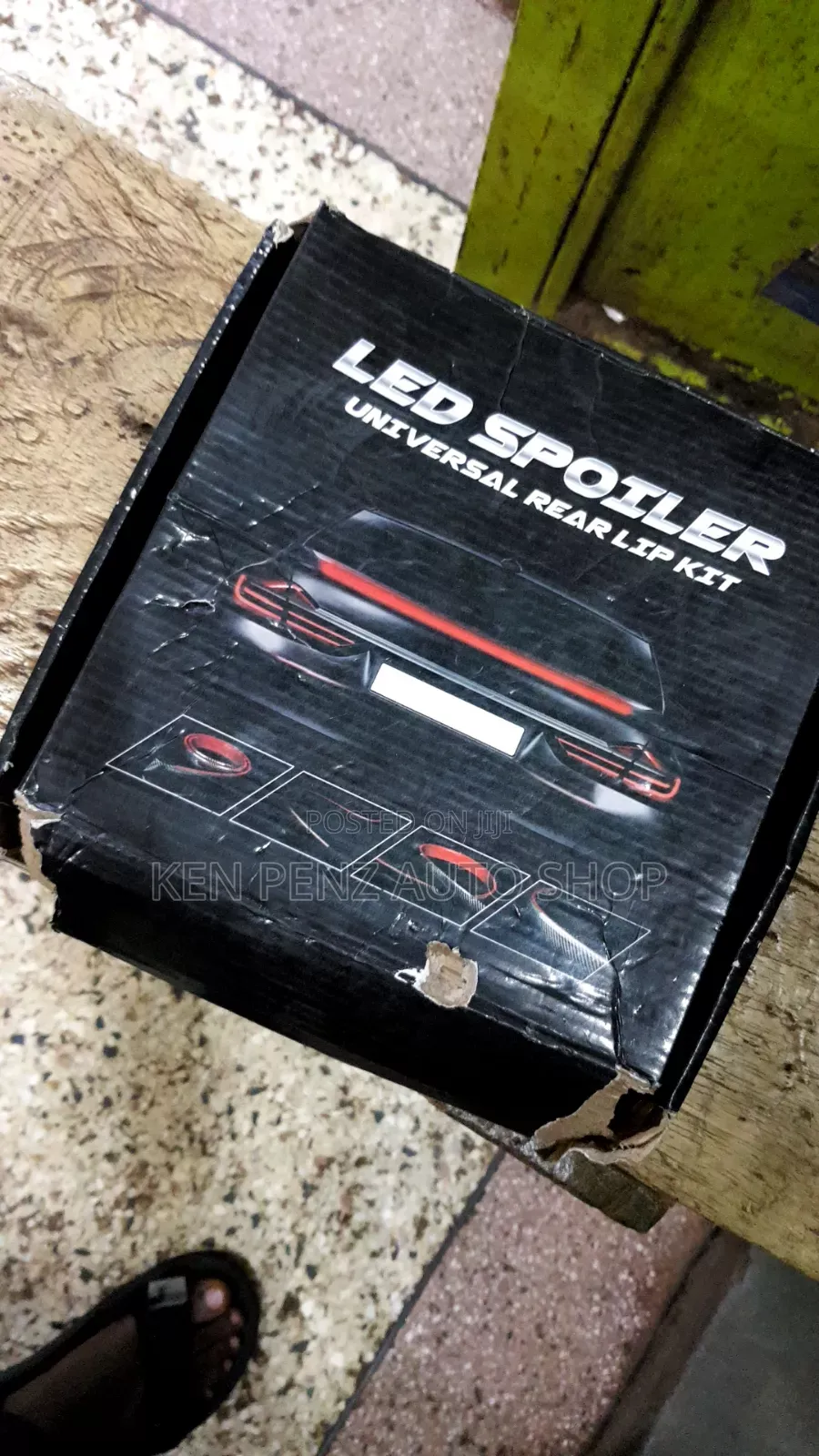 Rear Carbon Fiber Led Spoiler Light for All Cars