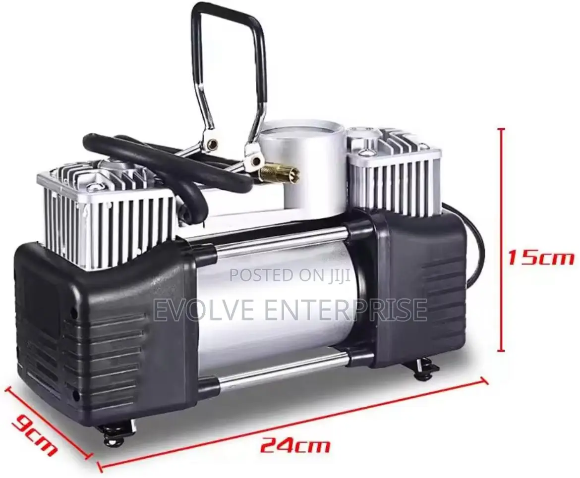 Ball Air Pump Double Cylinder High Pressure Tire Inflation