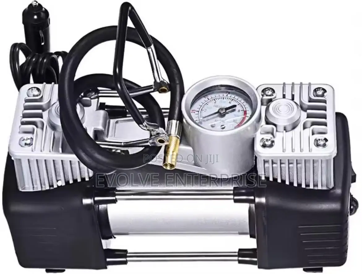 Ball Air Pump Double Cylinder High Pressure Tire Inflation