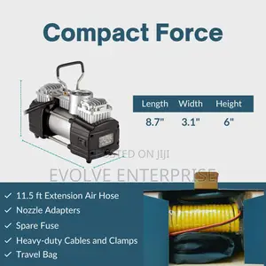 Ball Air Pump Double Cylinder High Pressure Tire Inflation
