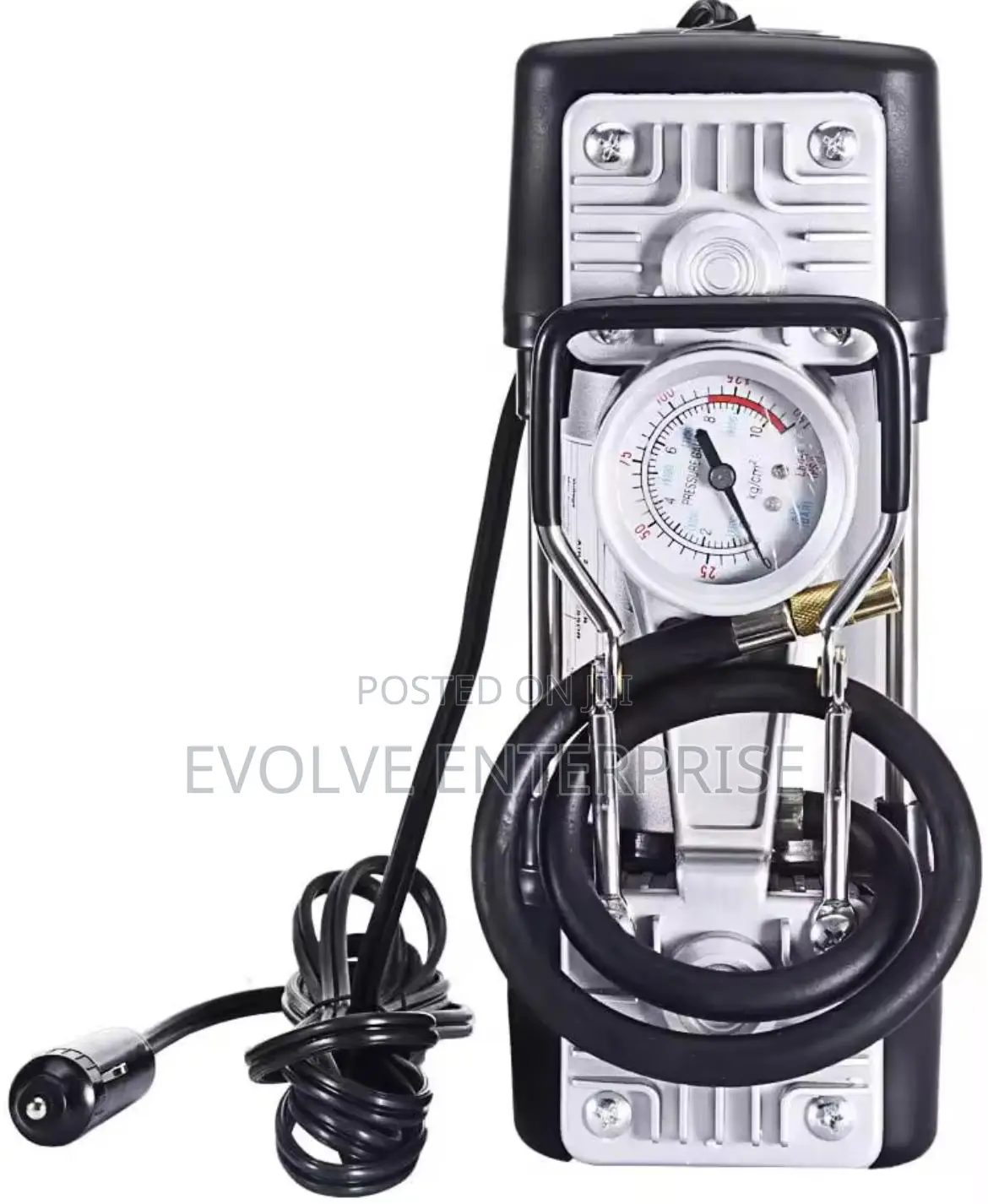 Ball Air Pump Double Cylinder High Pressure Tire Inflation