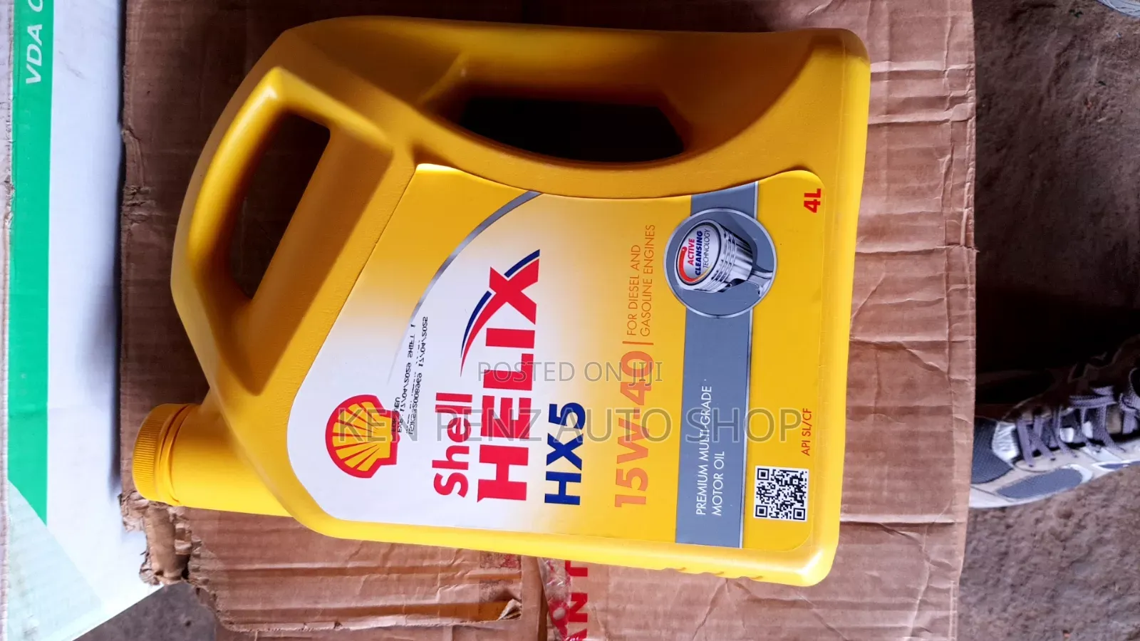 Hx5 15w - 40 Premium Multi Grade Motor Oil for Shell Hellix