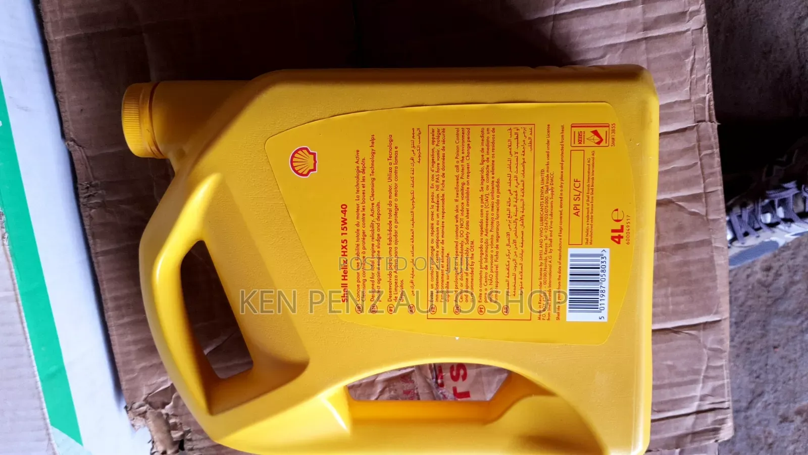 Hx5 15w - 40 Premium Multi Grade Motor Oil for Shell Hellix