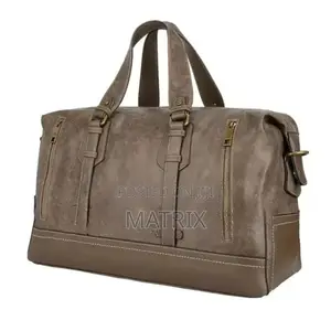 Leather Luggage and Travel Duffle Bag