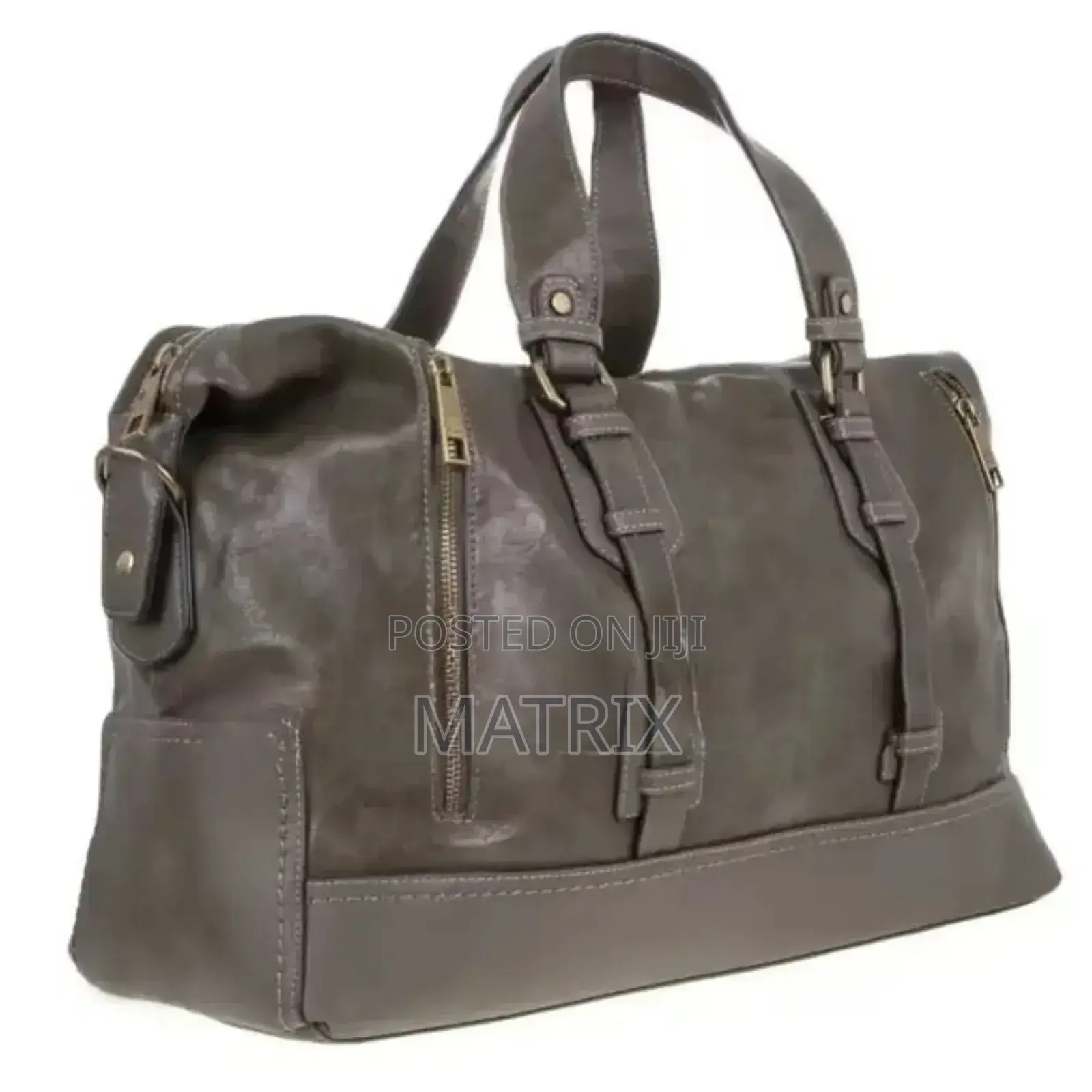 Leather Luggage and Travel Duffle Bag