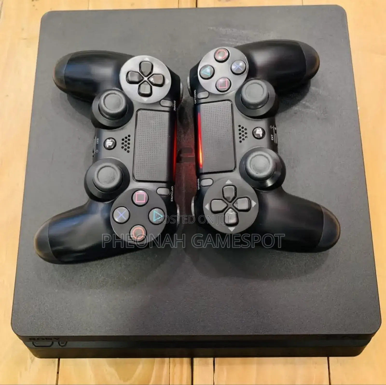 Ps4 Slim Bundle - Chipped Ready to Play! Comes With 11 Games, 2 Pads