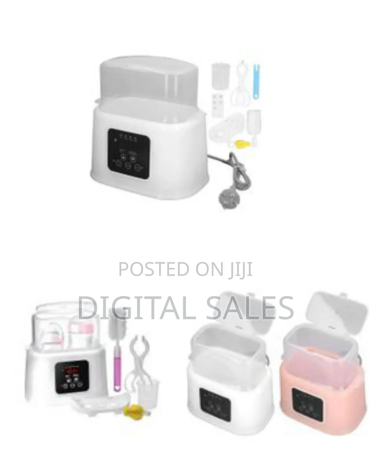 2-in-1 Bottle Warmer Smart Fast Milk Heater Defrost Heat Baby Feeding