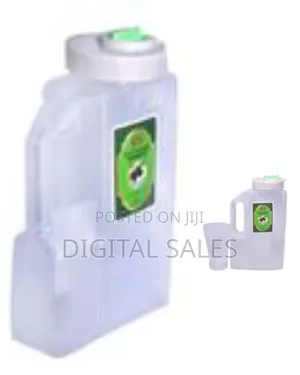 Plastic Water Fridge Bottle With 1 Glass, 1.5l