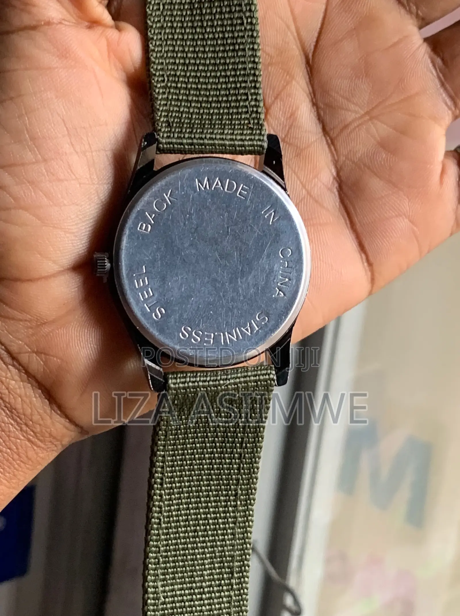 24-Hour Canvas Strap Kids Watch