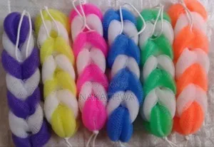 6 Pieces of Bathshower Long Loofah Sponge