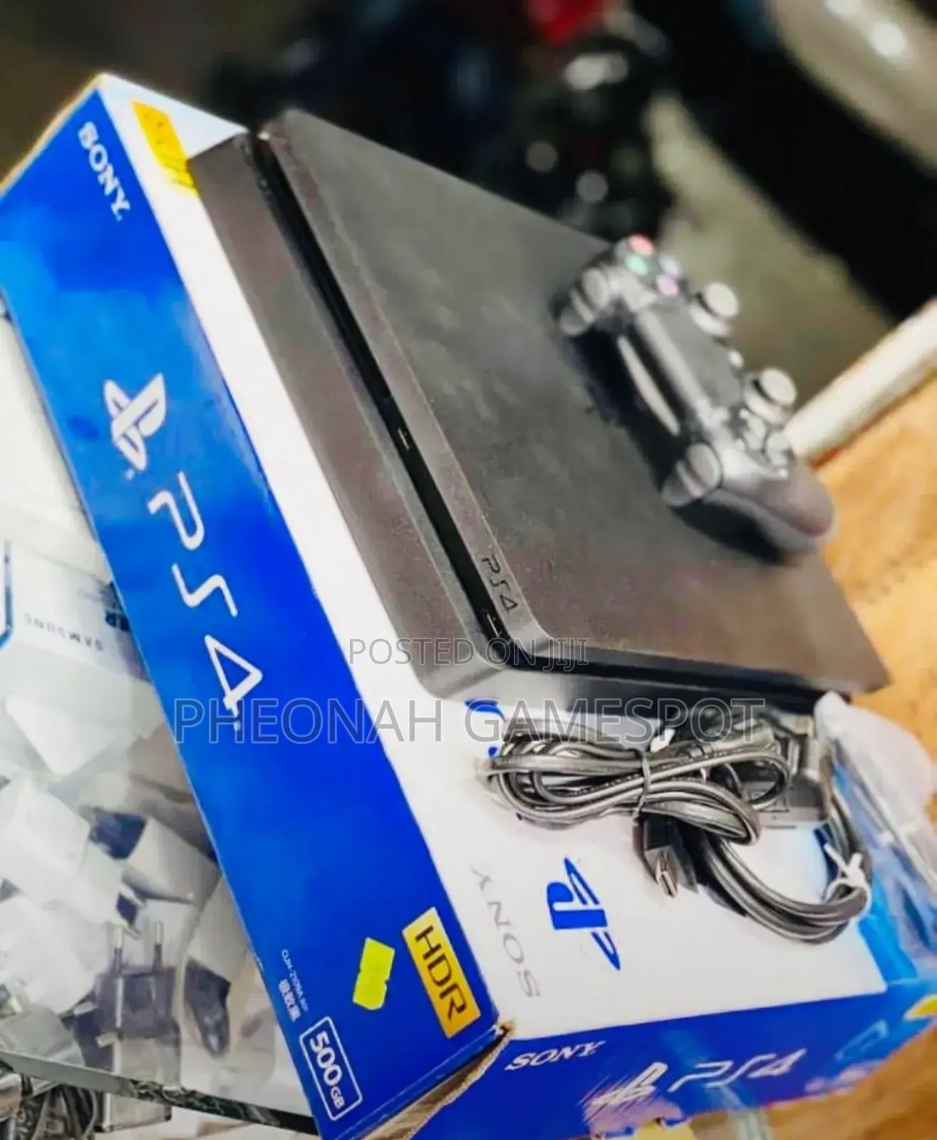 Playstation 4 Ps4 Slim, 2 Controllers, 10 Games. Don't Miss This Deal!