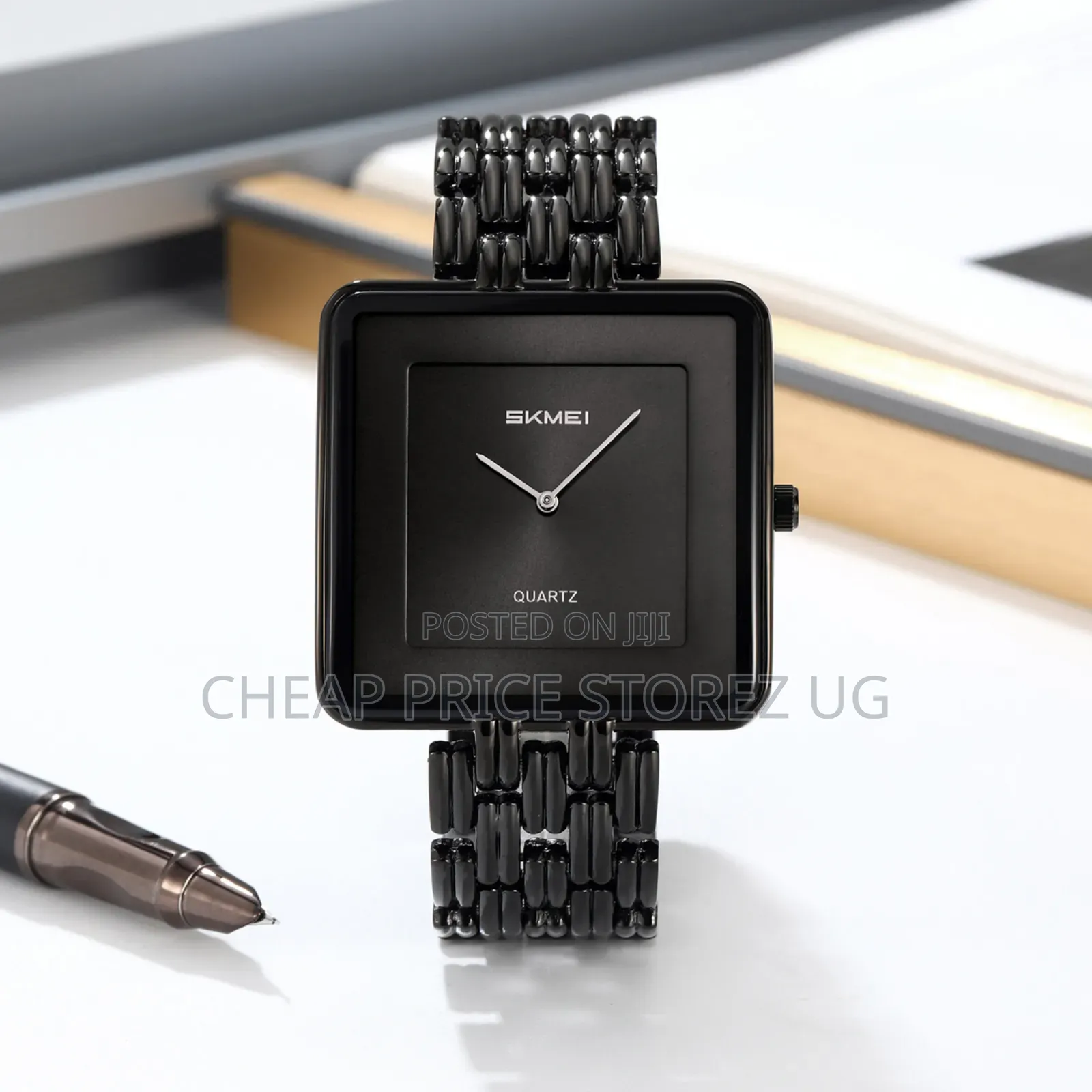 Skmei Luxury Men/Lady Square Face Quartz Watch Hombre Waterproof