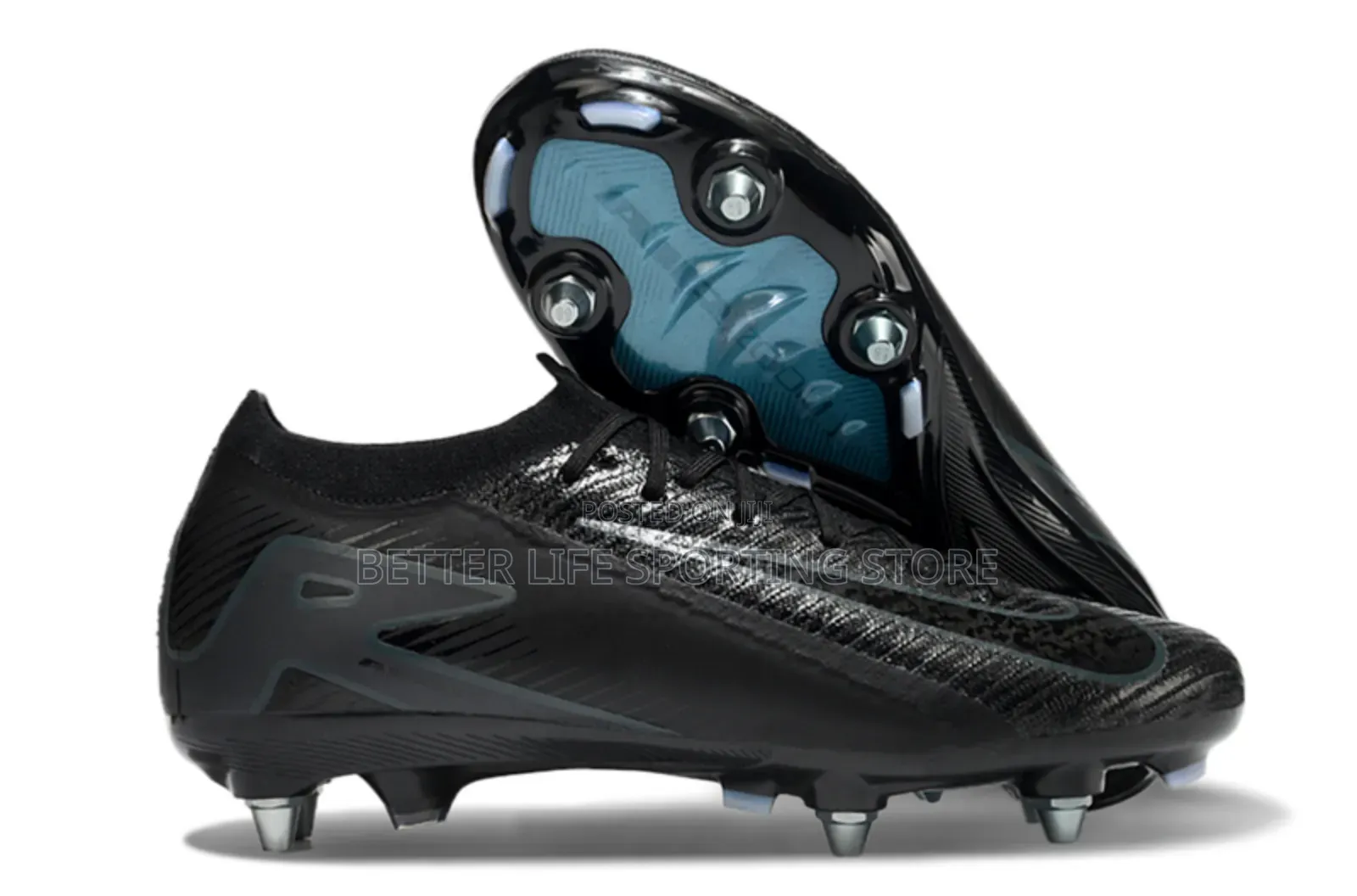 Nike Air Zoom Vapor 1 Football Boots Black Original