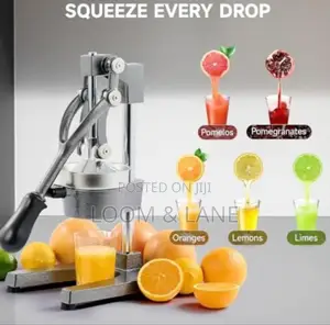 Professional Manual Citrus Juicer Commercial Grade
