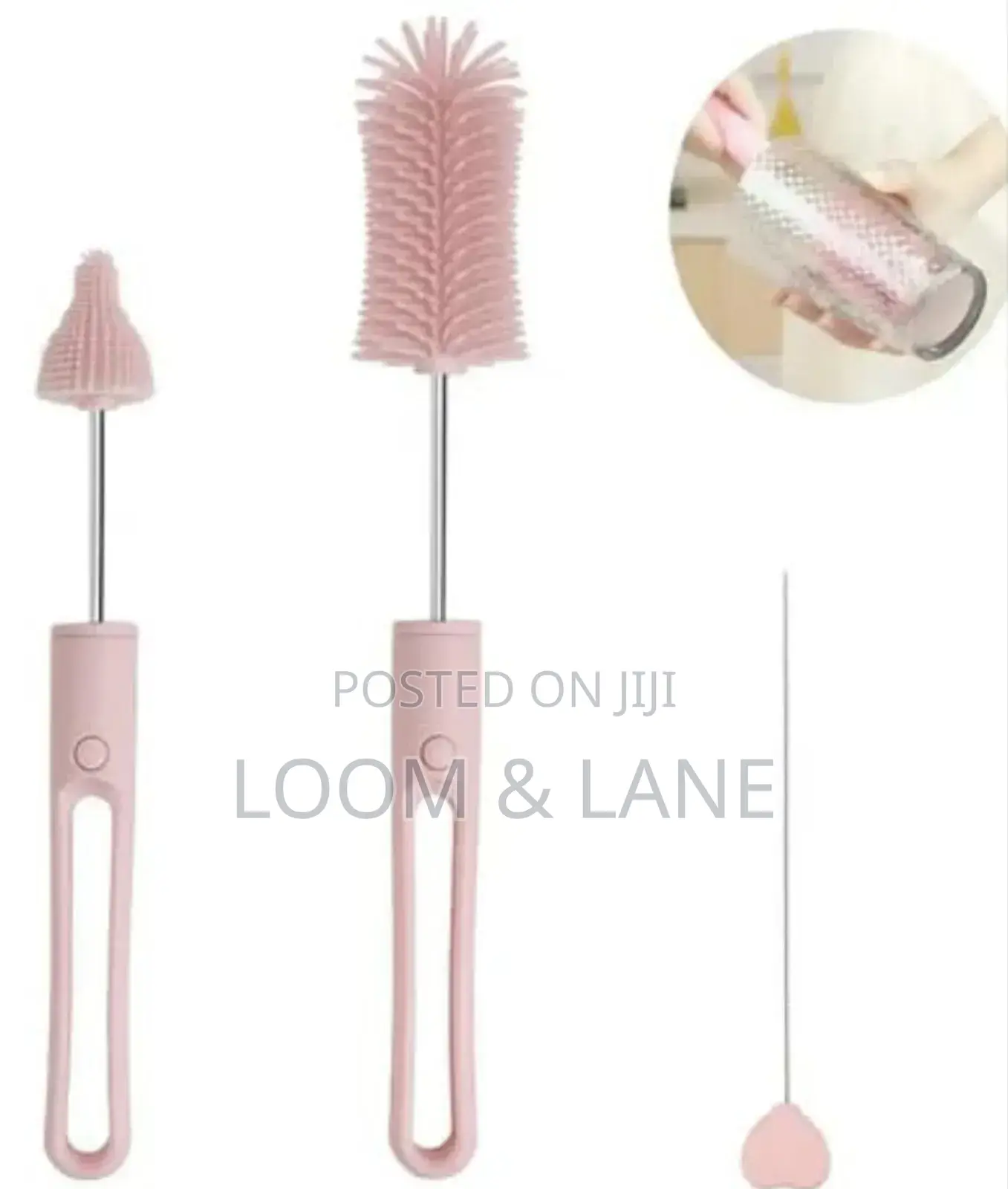Silicone Bottle Brush Set