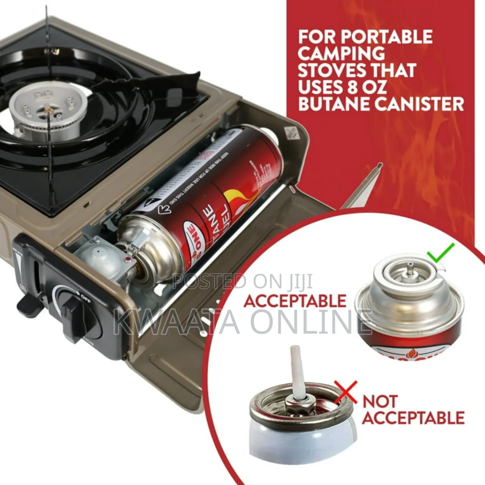 1 Piece Gasone Butane Fuel Canister For Camping Stoves