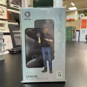 Green Lion 9h Steve Glass Screen Protector Clear for iPhone 12 Pro Max