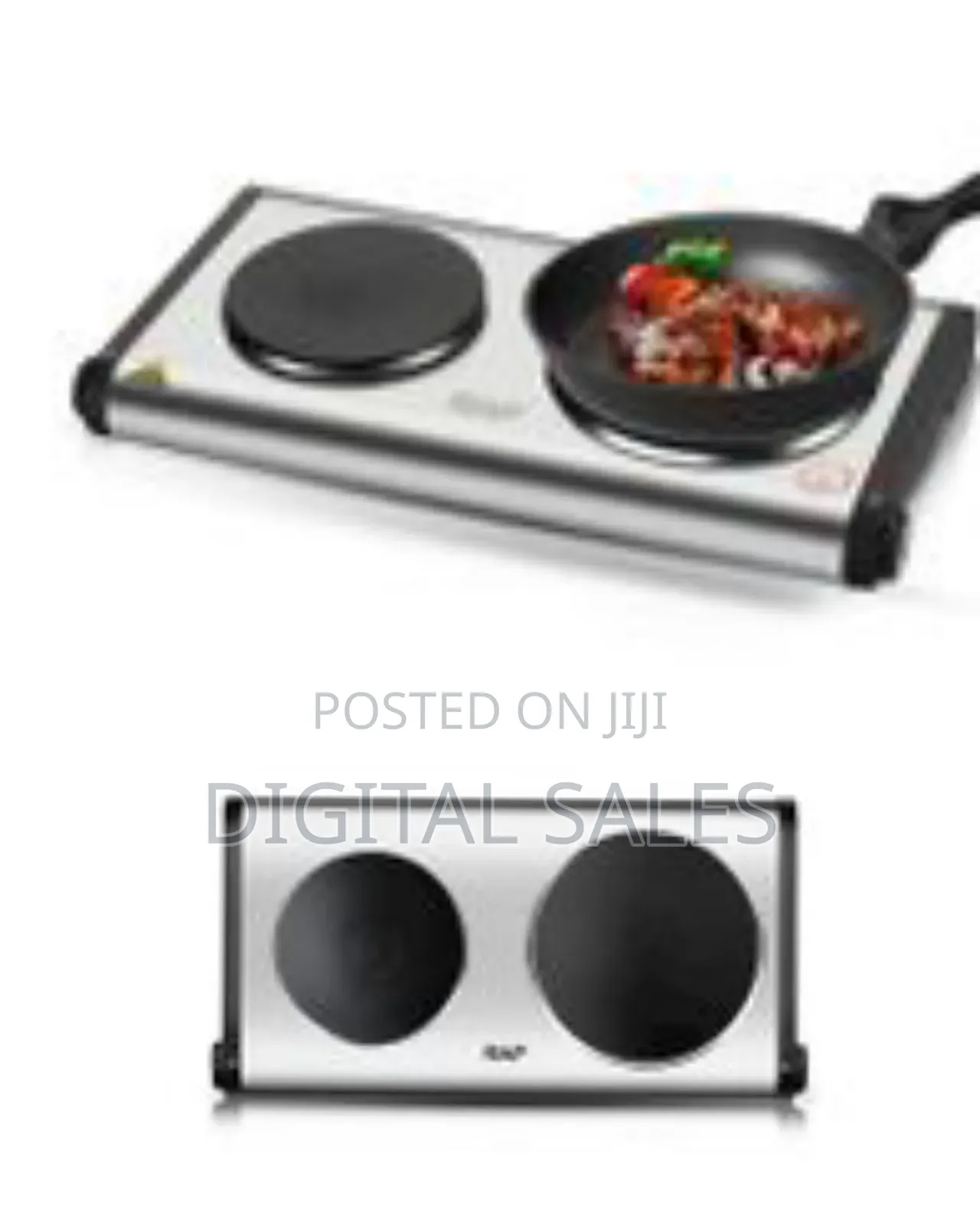 Raf Double Cooking Heater Electric Stove Cooking Hot Plate Electric