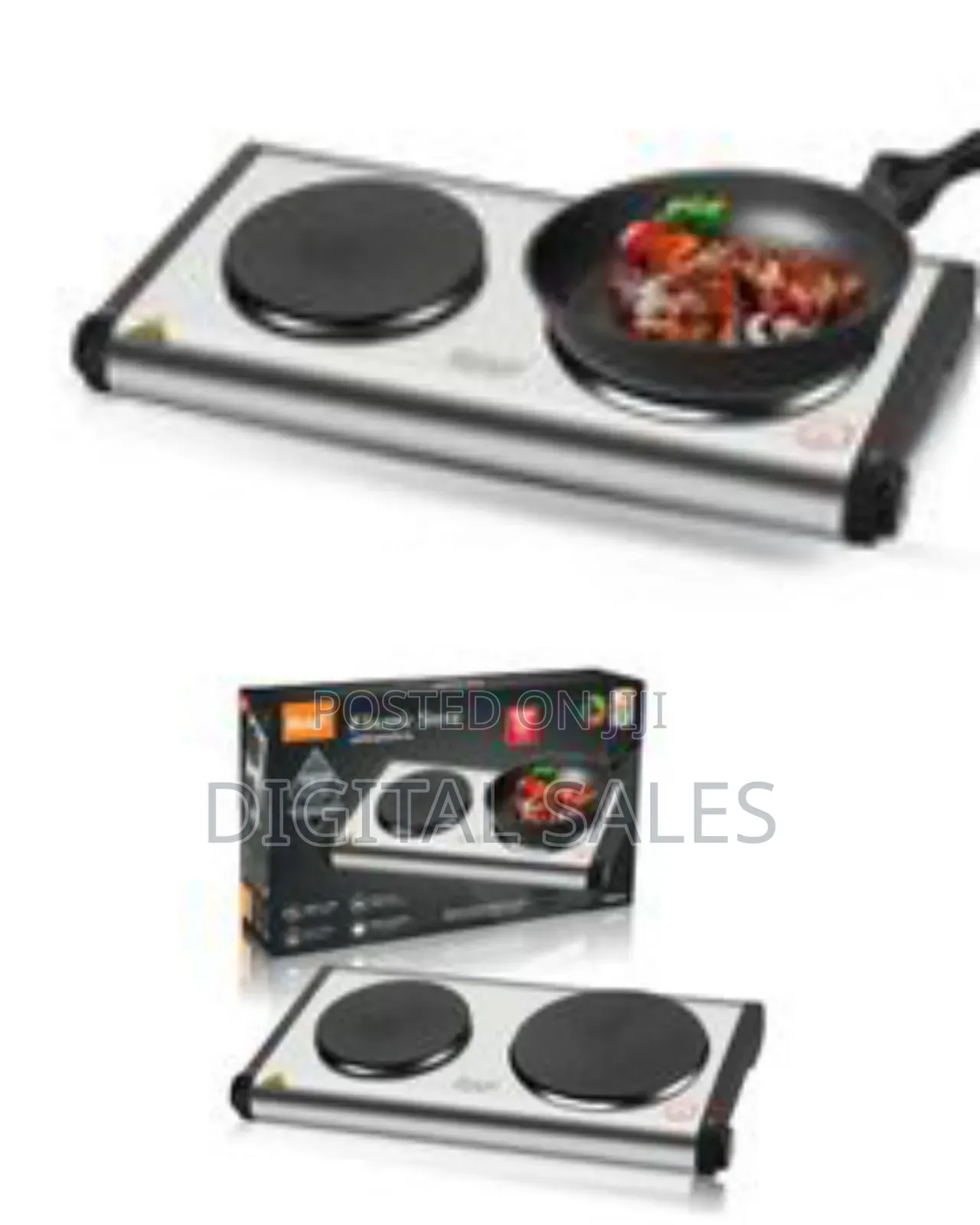 Raf Double Cooking Heater Electric Stove Cooking Hot Plate Electric