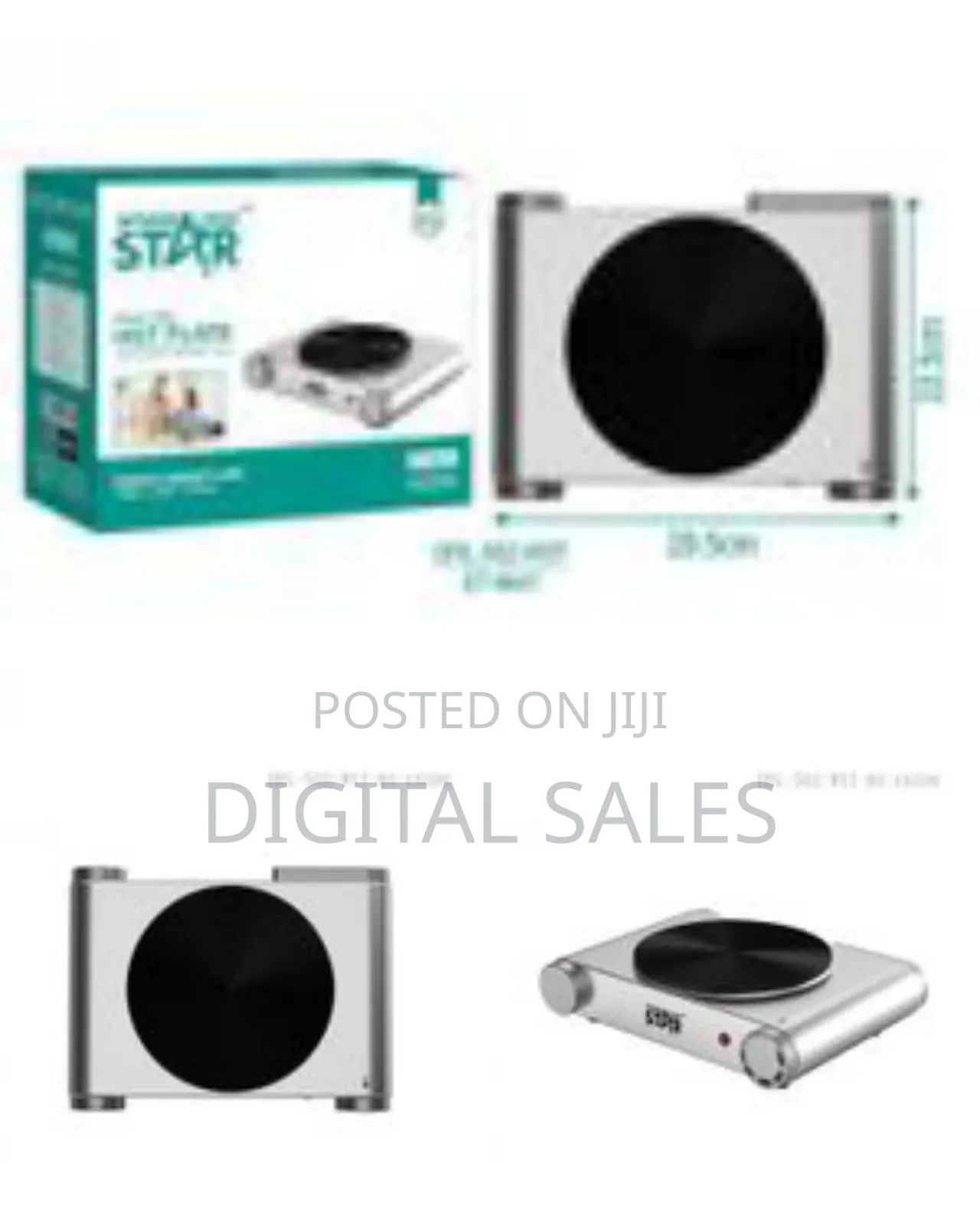 Winning Star 1500w Single Burner Heater Hot Plate With Die Cast