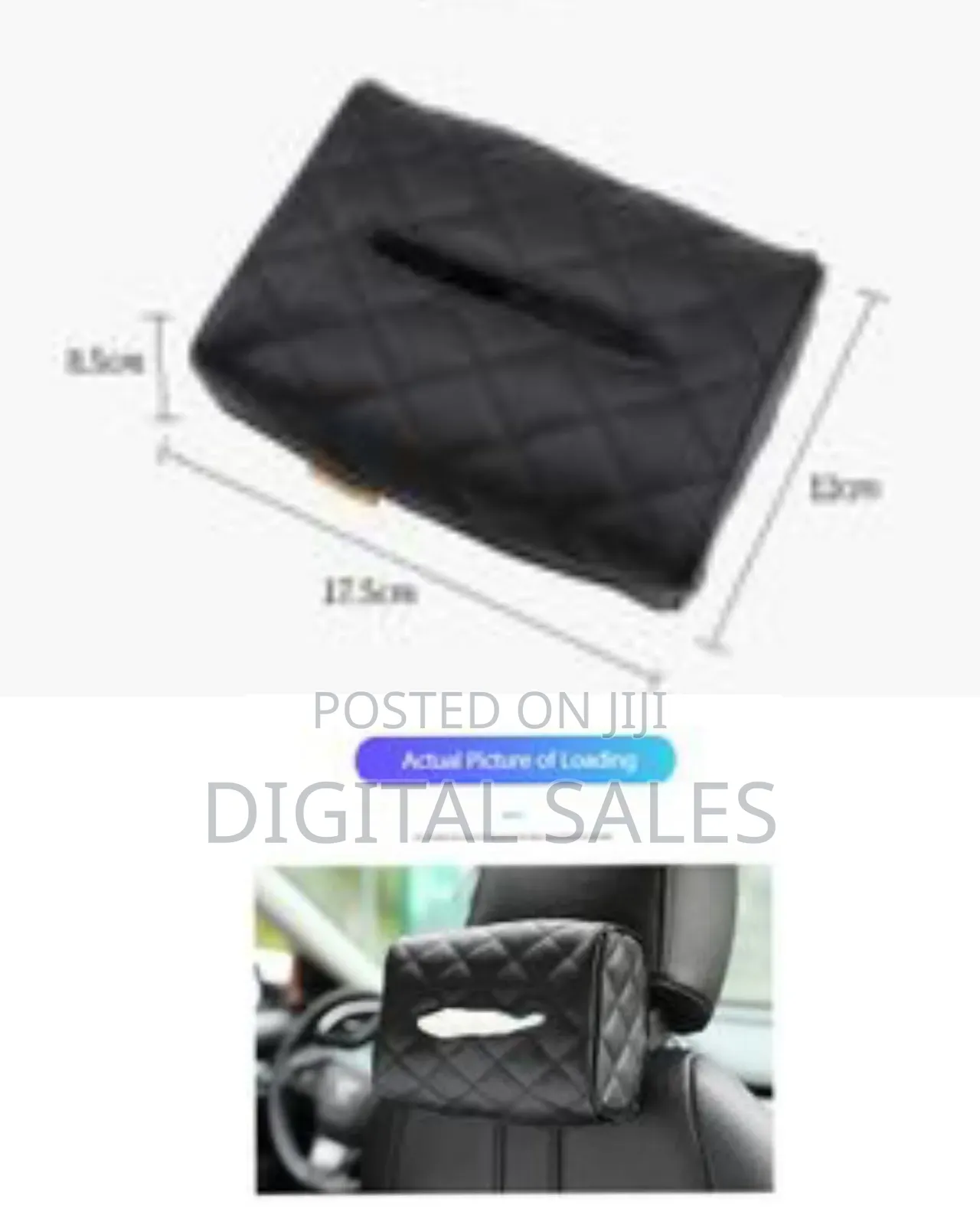 Car Accessories Armrest Tissue Holder