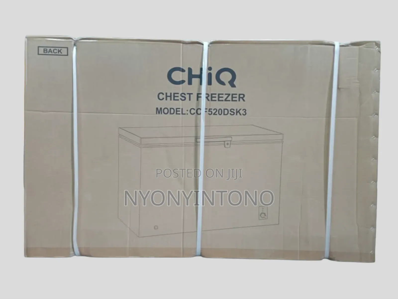 Chiq 520liters High-Quality Chest Freezer