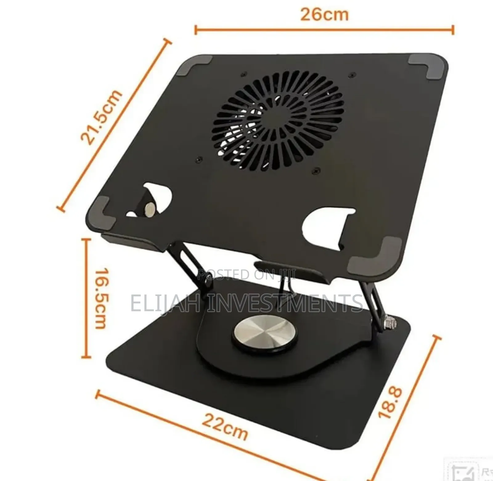 360° Rotating Laptop Stand With Fan