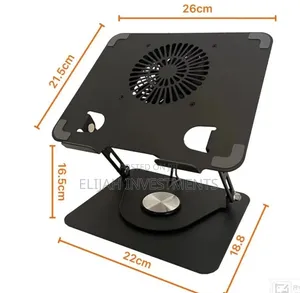 360° Rotating Laptop Stand With Fan