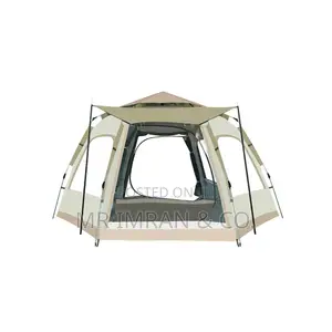 6 Persons Hexagonal Automatic Pop.Up Camping Tent