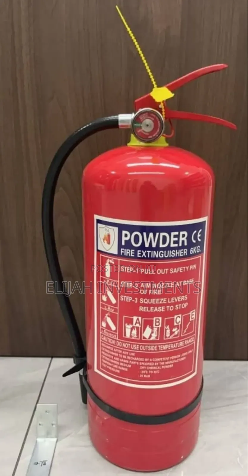 Dry Chemical Powder Fire Extinguisher (6kg)