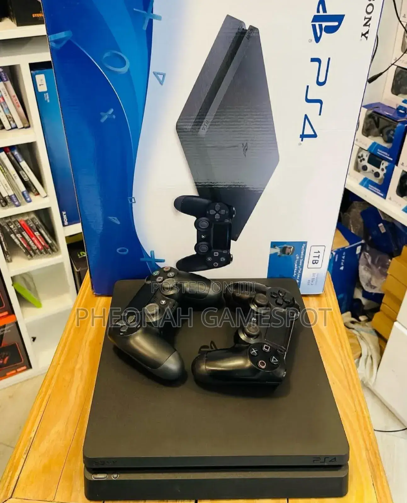 Want a Ps4 Slim? Includes 2 Controllers, 11 Games! Cheap Price