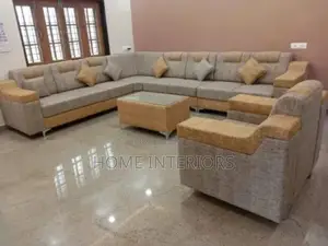 A Seater of Nine With a Center Table