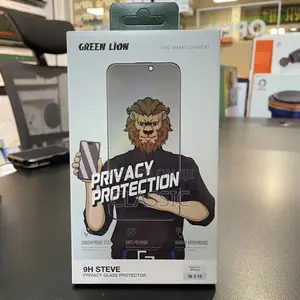 Green Lion 9h Steve Glass Screen Protector for iPhone 16 15