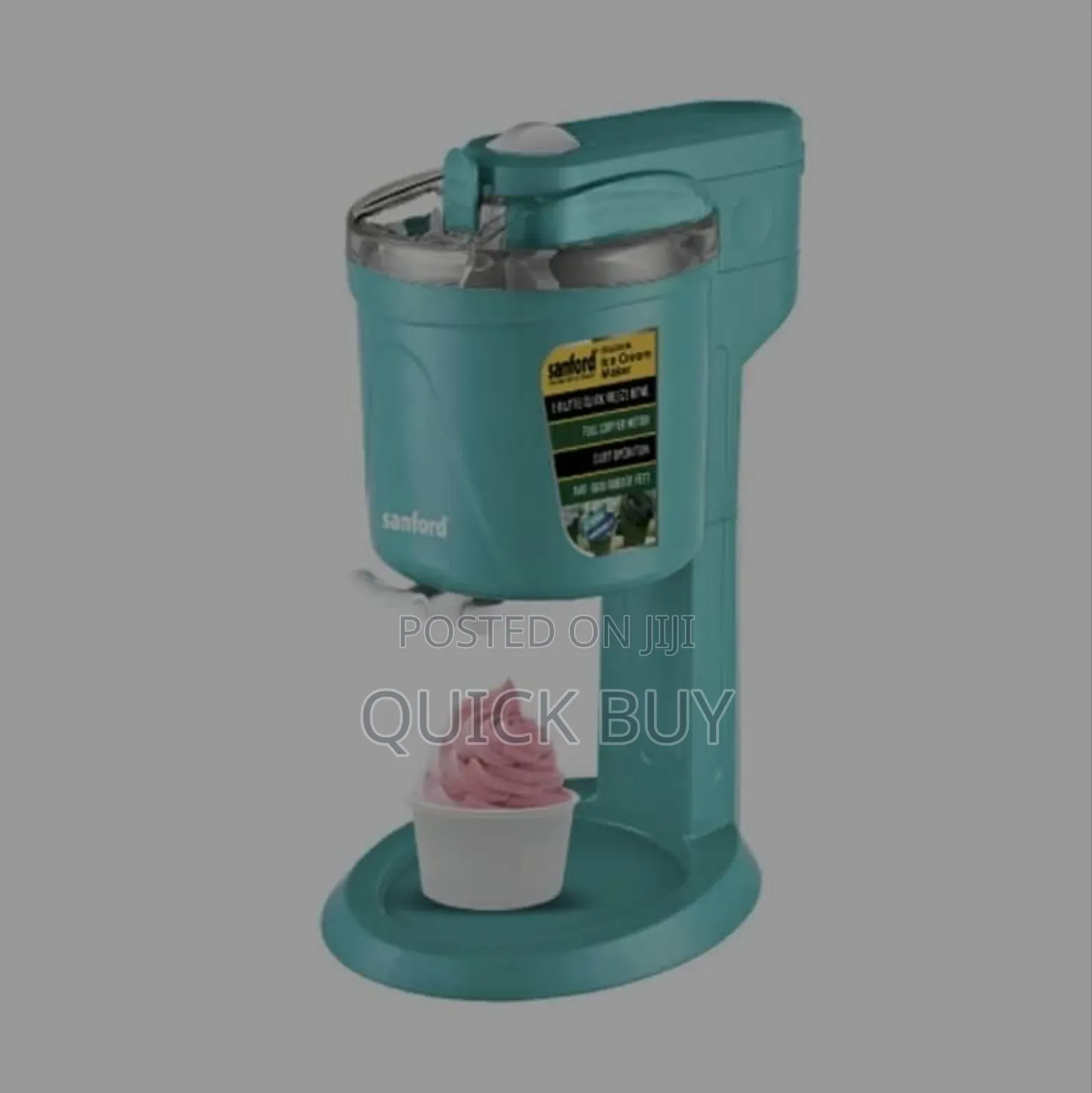 Sanford Ice Cream Maker, 1000ml Bowl, 15w