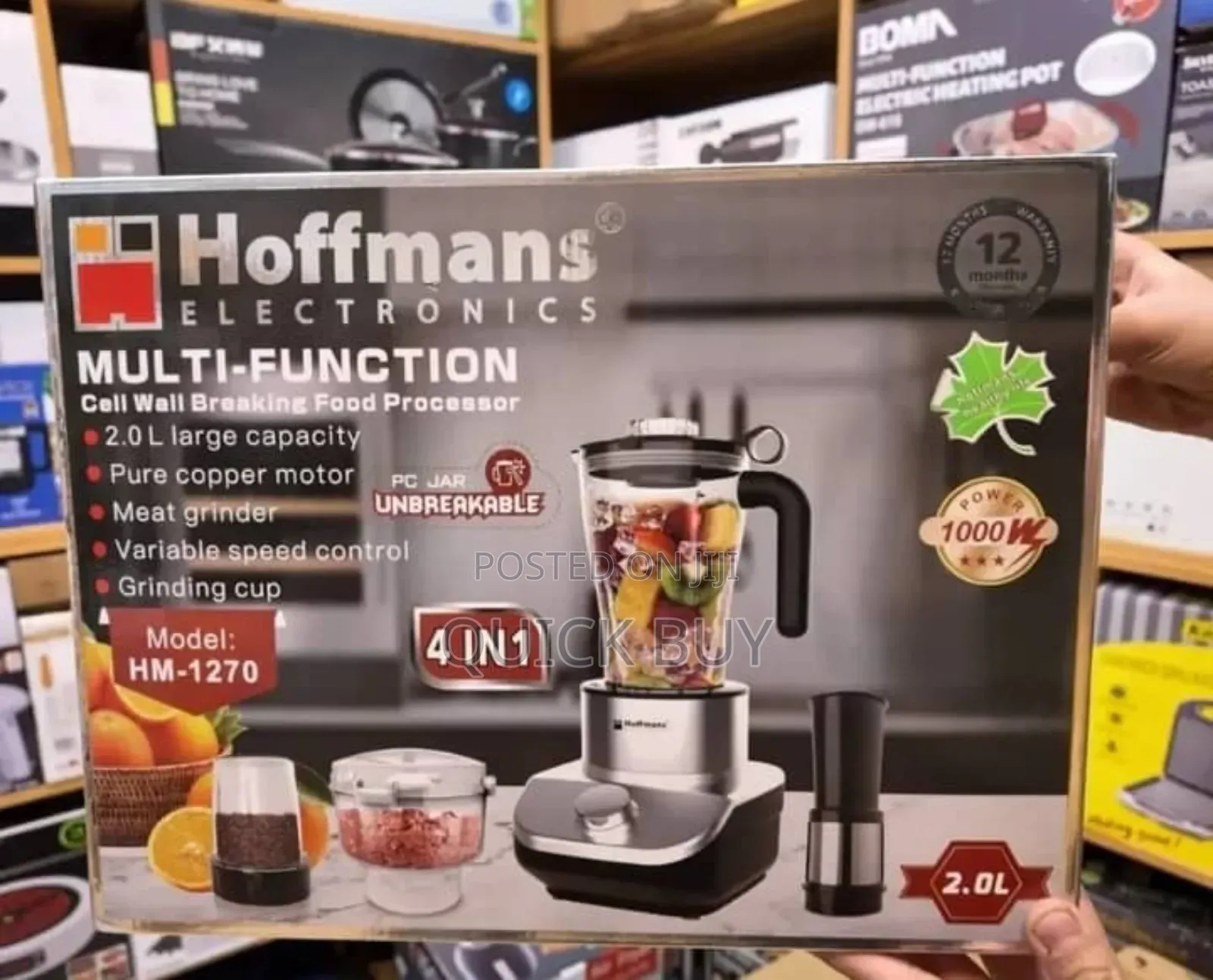 Advanced 4 in 1 Multifunctional Food Processors