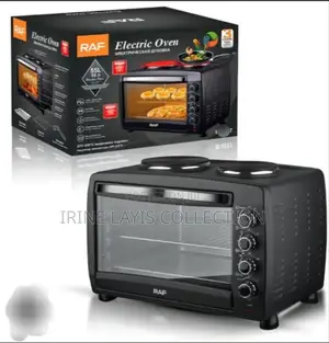 Raf 45l Electric Oven With Two Hotplates.