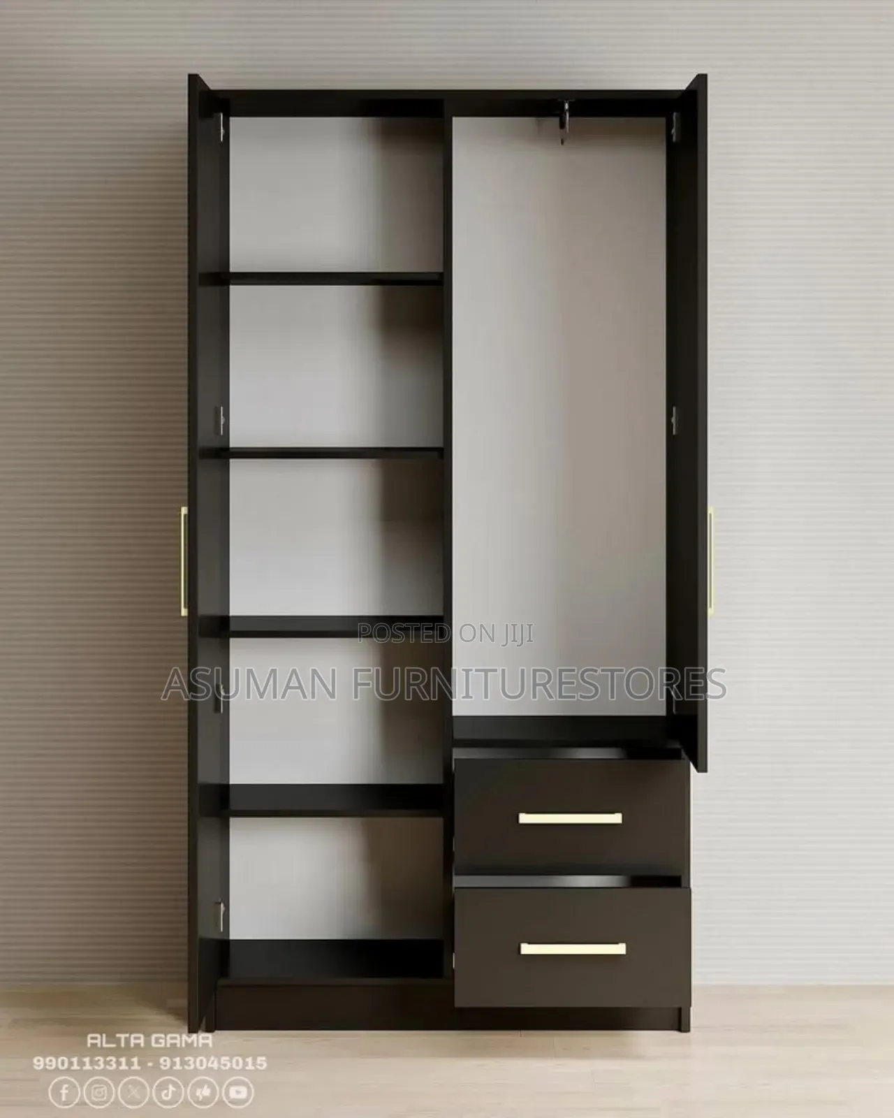 Standard Size Wardrobe Call Us On
