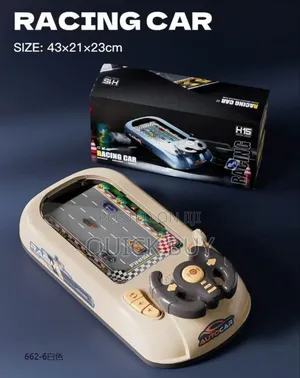 Kids Racing Car Adventure Toy With Steering Wheel